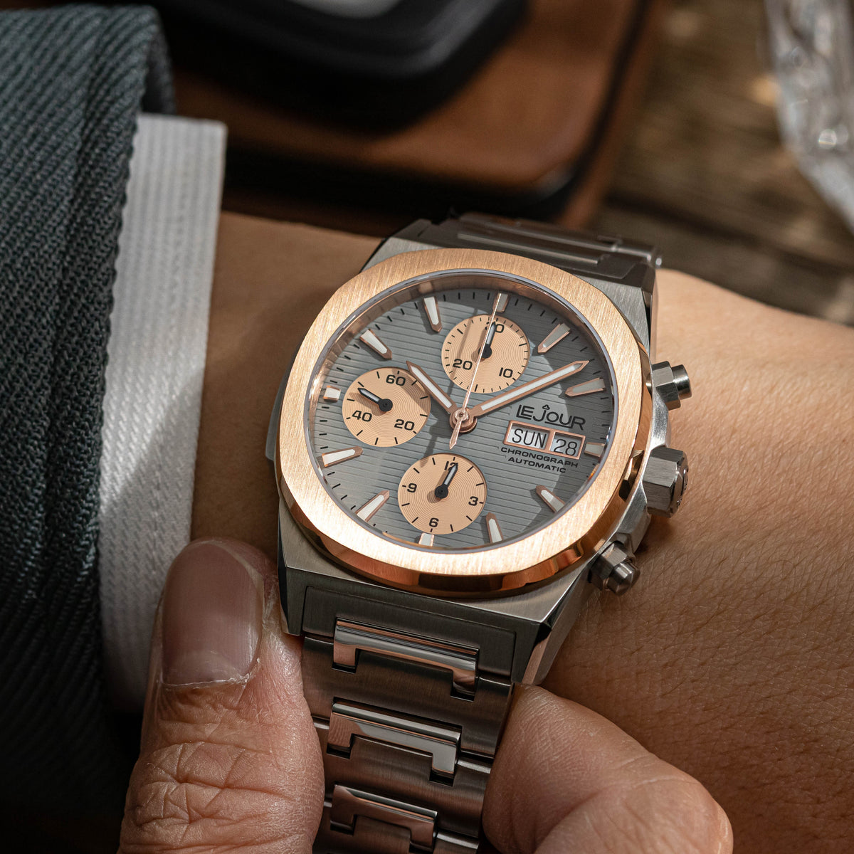 Le Jour Rally Monte Carlo I Swiss Made I Automatic Chronograph