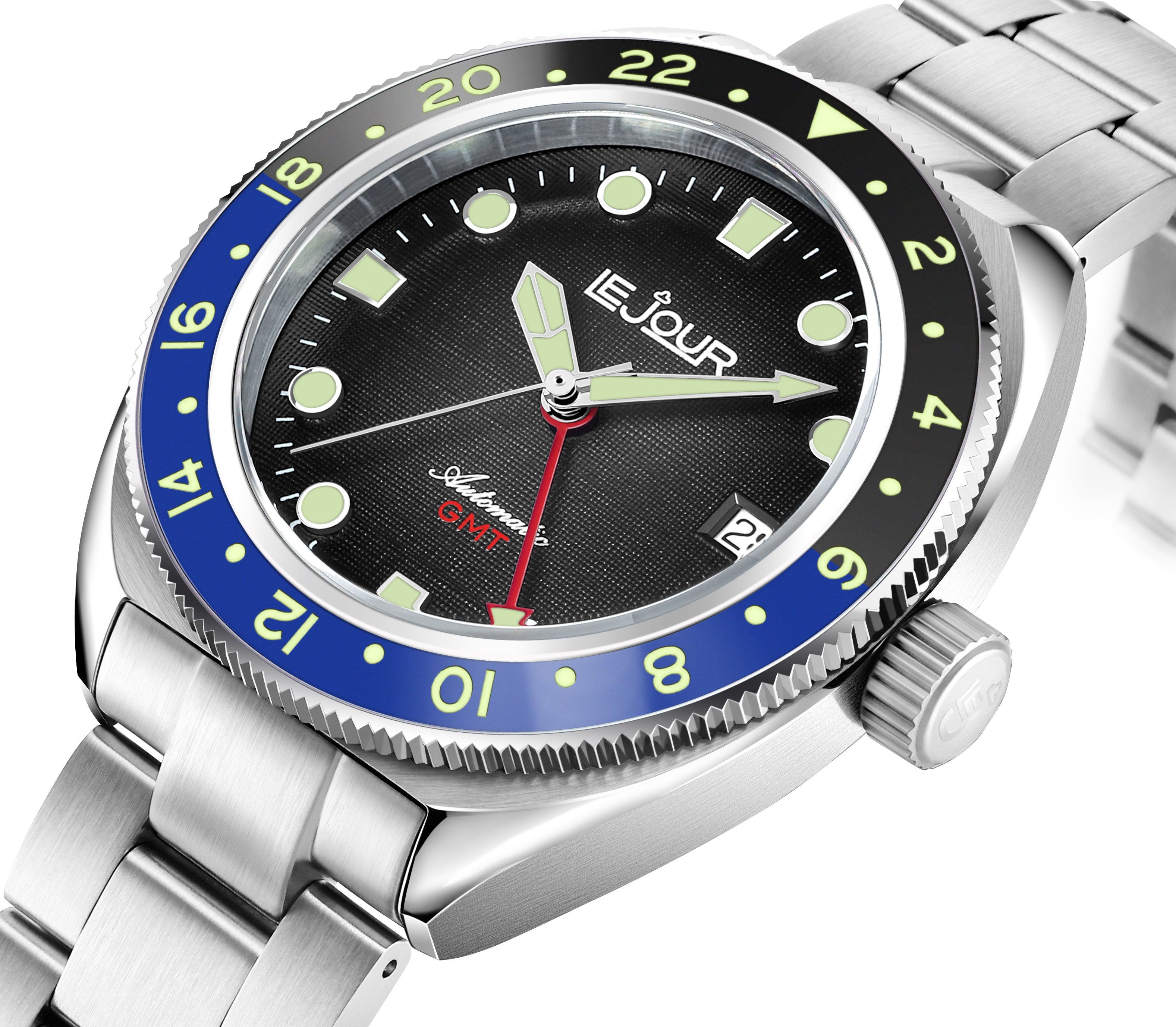 Le Jour - Hammerhead GMT Dive Watch I Swiss Made I Automatic - Le