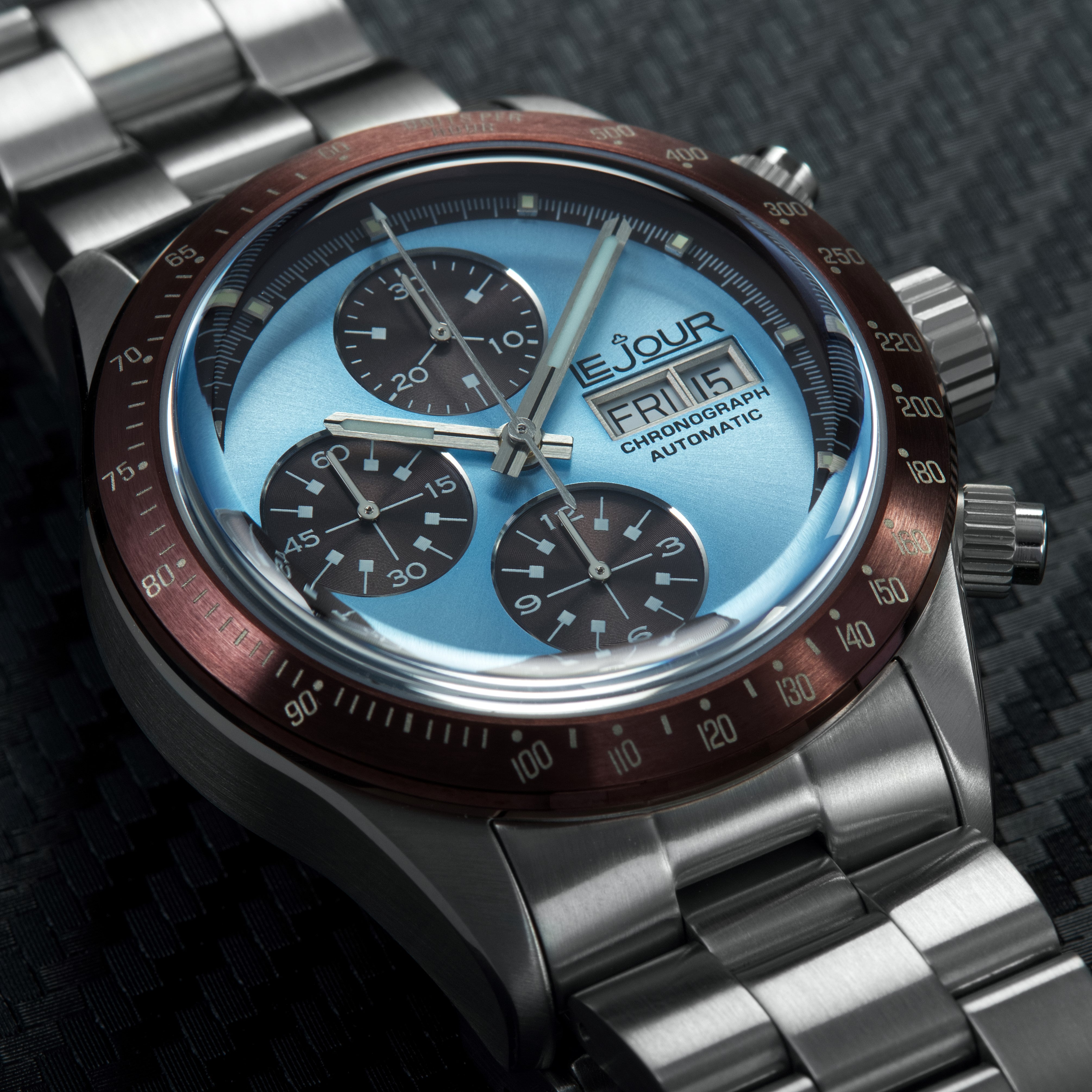 Le Jour - LE MANS Chronograph Watch I Swiss Made I Automatic - Le